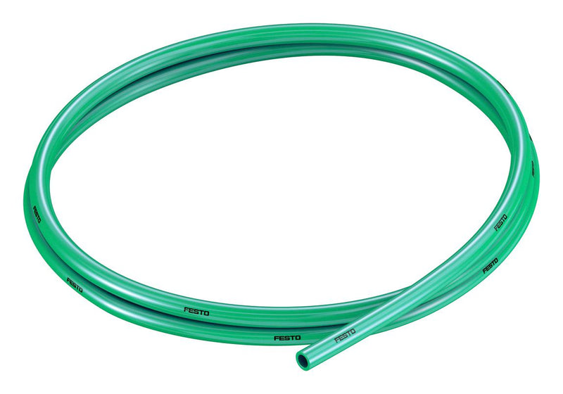 Festo PUN-H-6X1-GN Pneumatic Tubing 6 mm 4 PU (Polyurethane) Green 10 bar 50 m