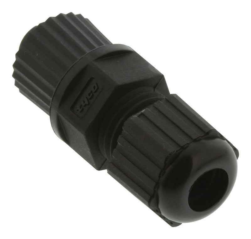 TE Connectivity 1838276-3 Sensor Connector M12 Female 5 Positions Solder Socket Straight Cable Mount