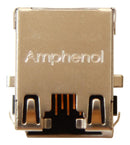 Amphenol Communications Solutions RJE72-188-1401 Modular Connector RJ45 Jack 1 x (Port) 8P8C Cat5e Through Hole Mount