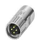 Phoenix Contact M17-3EP1N8A8002 Circular Connector Cable Mount Plug 3 Contacts Crimp Pin - Not Supplied Threaded