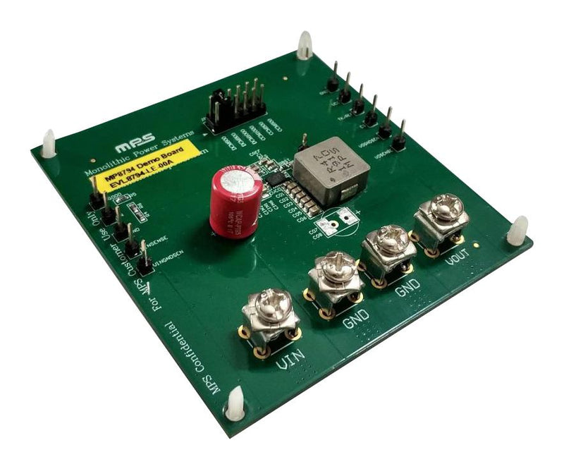 Monolithic Power Systems (MPS) EVL8794-LE-00A Evaluation Board MP8794 Synchronous Step Down Converter Management