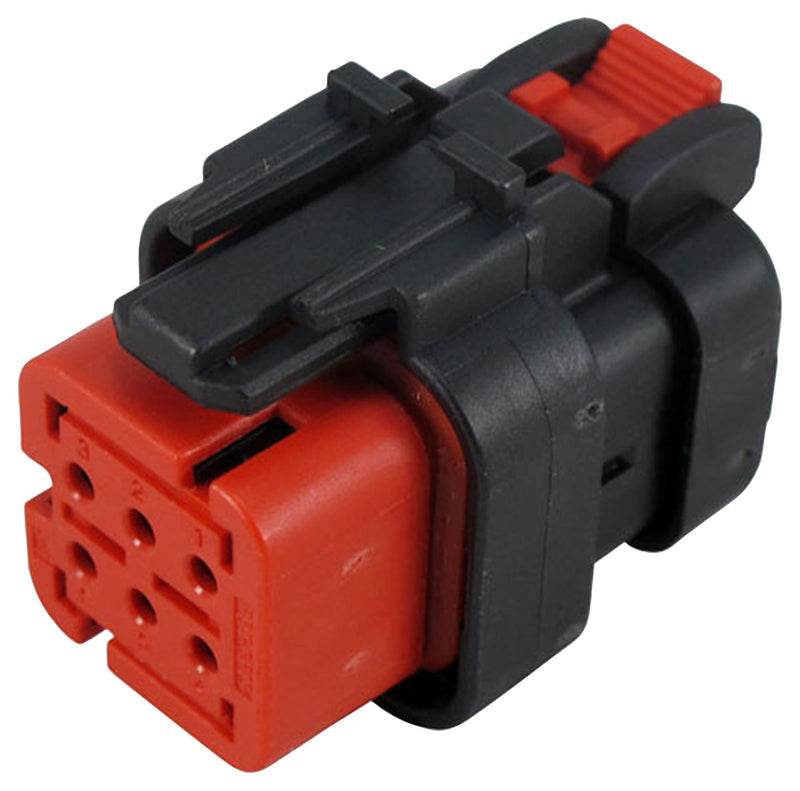 TE Connectivity 776433-1 Connector Housing Ampseal Series Receptacle 1 Ways AMP Socket Contacts