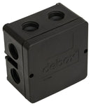 Hylec DEBOX 11 DEBOX 11 Junction Box 5 Pole 32 A IP66 Polypropylene Black 85 mm x 53 New