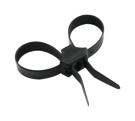 PRO Power PP002265 13 Inch Length 150 LB Tensile Strength Nylon Cable TIE Impact Resistant Heat Stabilized W/DUAL Loop 01AH6145