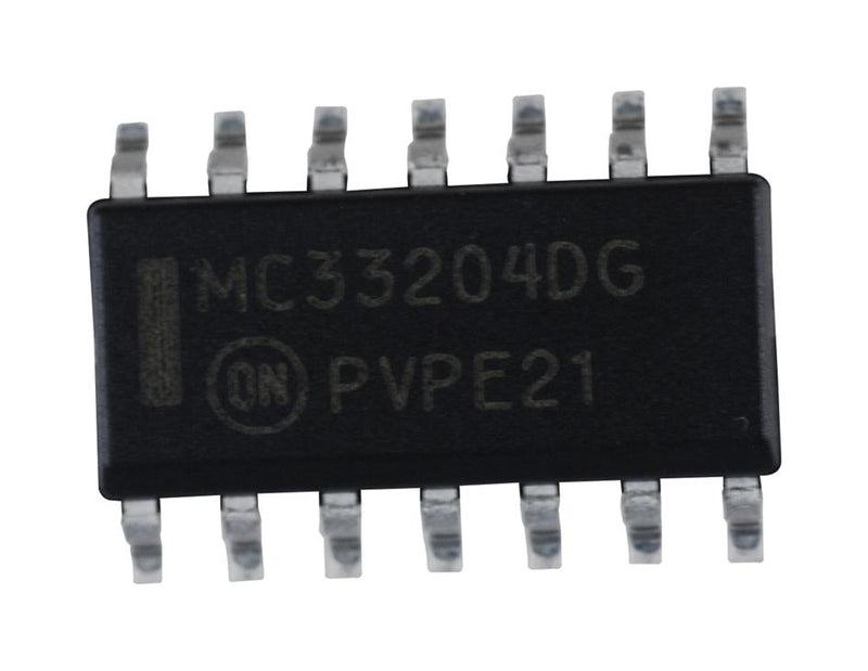 Onsemi MC33204DR2G. MC33204DR2G. OP AMP 2.2MHZ 1V/US SOIC-14