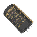 Kemet ALF80G911EH400 Electrolytic Capacitor 910 &micro;F 400 V ALF80 Series &plusmn; 20% Press Fit 9000 Hours @ 105&deg;C