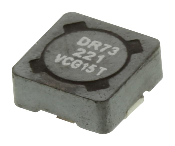 Eaton Bussmann DR73-221-R DR73-221-R Power Inductor (SMD) 220 &Acirc;&micro;H 520 mA Shielded 530 DR 7.6mm x 3.55mm