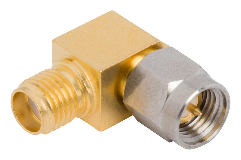 Amphenol RF AD-SMAPSMAJ-2 Adapter R/A SMA PLUG-JACK 50 OHM