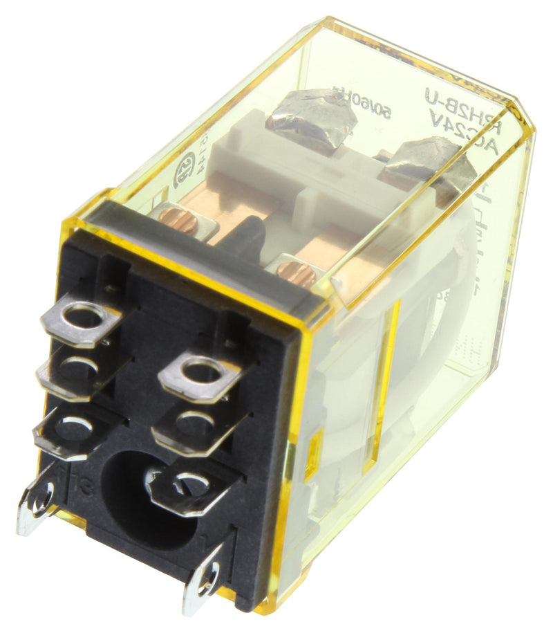 Idec RH2B-UAC24V RH2B-UAC24V Relay Dpdt 110VAC 30VDC 10A