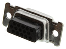 AMP - TE Connectivity 2335891-1 D Sub Connector Housing 15 Ways High Density DE Amplimite 90 Series Plug