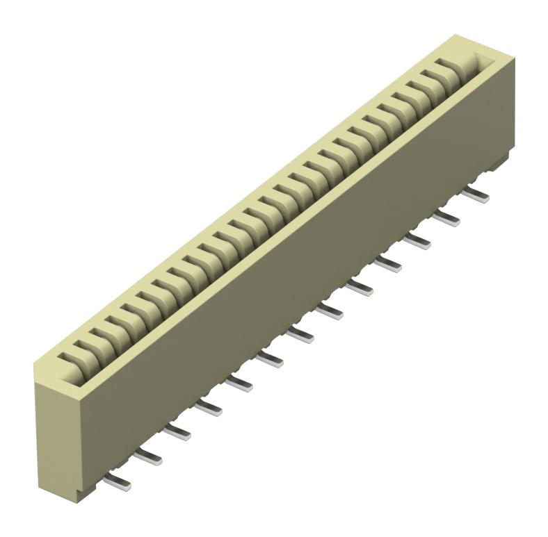 Wurth Elektronik 686106188822 686106188822 FFC / FPC Board Connector 1 mm 6 Contacts Receptacle WR-FPC Surface Mount