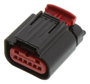 TE Connectivity 1438153-5 Automotive Connector Housing 0 Get 0.64 Series Receptacle 6 Ways