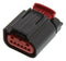 TE Connectivity 1438153-5 Automotive Connector Housing 0 Get 0.64 Series Receptacle 6 Ways