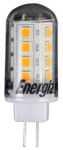 Energizer S8099 LED Replacement Lamp Clear Capsule G4 Warm White 3000 K Not Dimmable