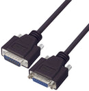 L-COM CSMNB15MF-10 COMPUTER CABLE, SERIAL, 10FT, BLACK