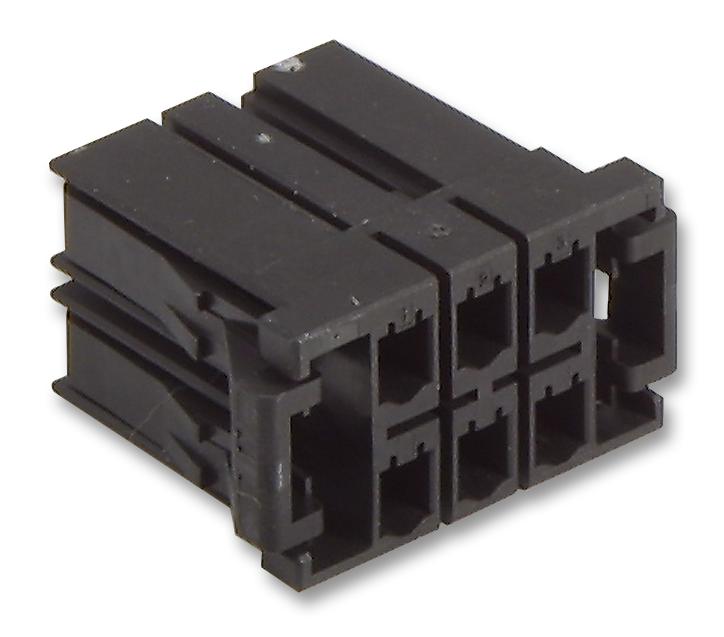 AMP - TE Connectivity 2-178129-6 Connector Housing Dynamic D-3200 Series Receptacle 6 Ways 5.08 mm