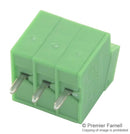 Phoenix Contact SPTA 1/3-3.5 Wire-To-Board Terminal Block 3.5 mm 3 Ways 24 AWG 16 1.5 mm&Acirc;&sup2; Push In