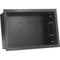 Chief PAC525FC In-Wall Storage Box with Flange and Cover (Black)