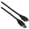 Comprehensive USB 3.0 Type-A Male to Micro-USB Male Cable (Black, 10')
