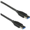 Comprehensive USB 3.0 Type-A Male Cable (10')