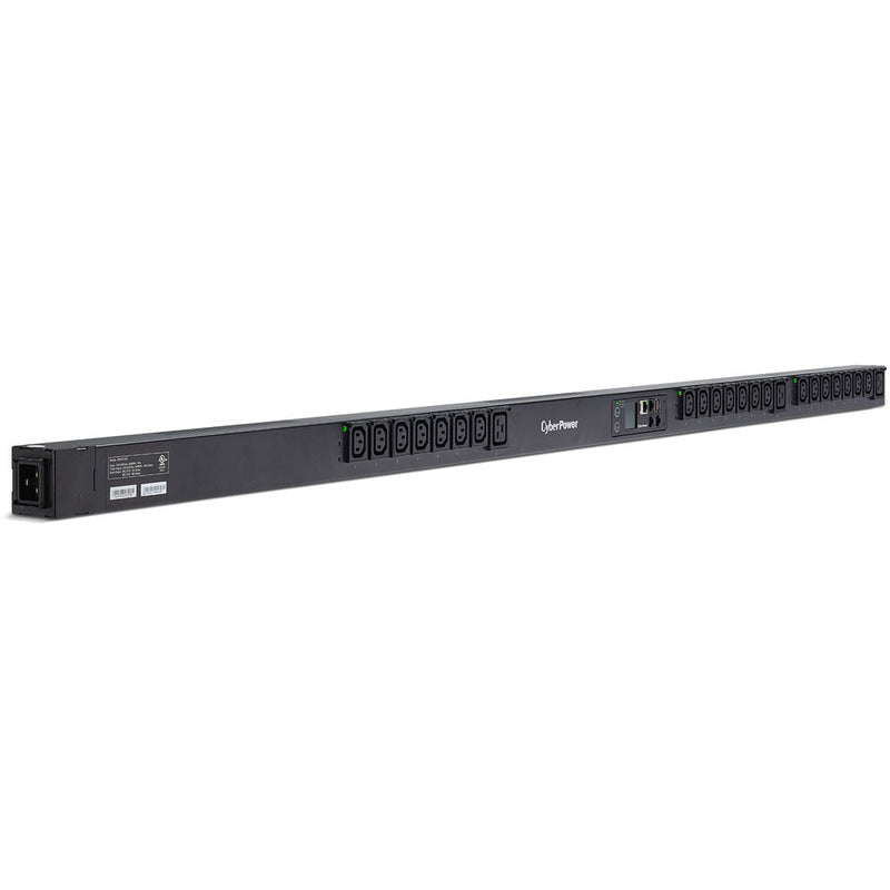 CyberPower PDU81104 24-Outlet Switched Metered-by-Outlet Power Distribution Unit with 10' Cord (20A, 240V)