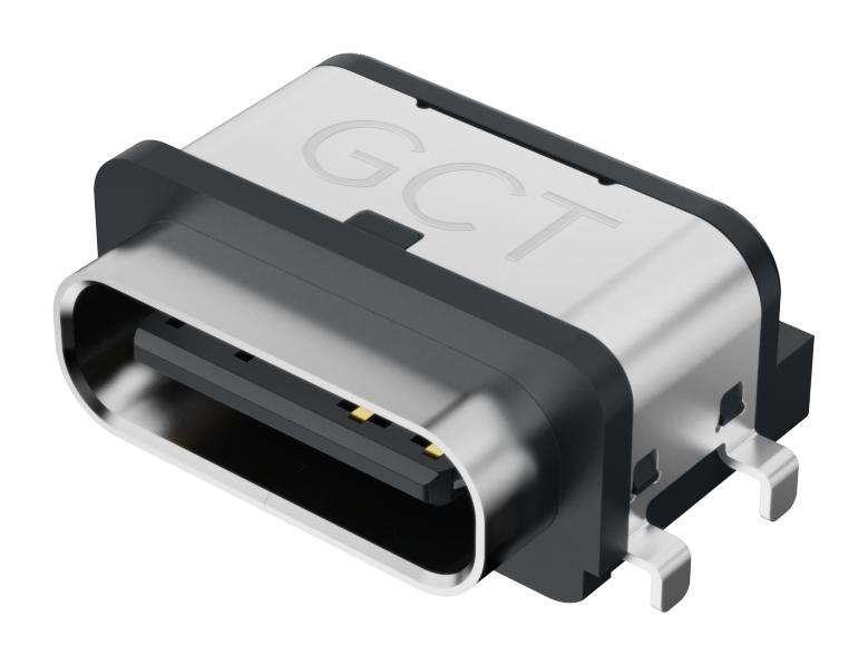 GCT (GLOBAL Connector TECHNOLOGY) USB4715-GF-A USB IP67 Power Charging Type C Receptacle 6 Ways