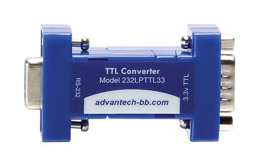 Advantech BB-232LPTTL33 BB-232LPTTL33 Converter RS232-TTL/CMOS Port Powered
