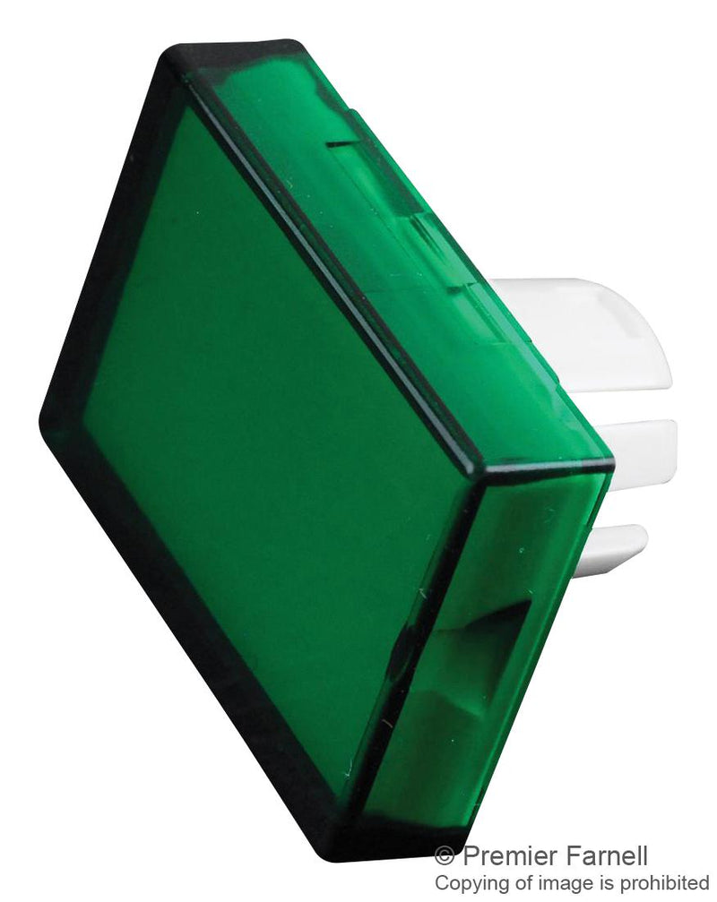 EAO 51-903.5 Lens Raised Rectangular Green 51 Series