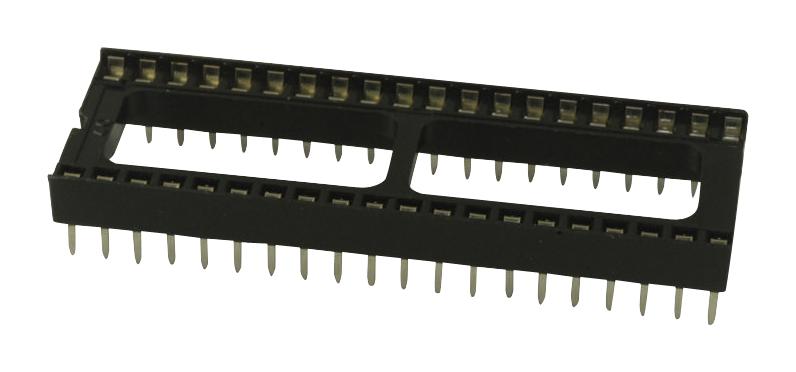 Multicomp PRO SPC15505 IC &amp; Component Socket 40 Contacts DIP 2.54 mm ICD 15.24 Phosphor Bronze