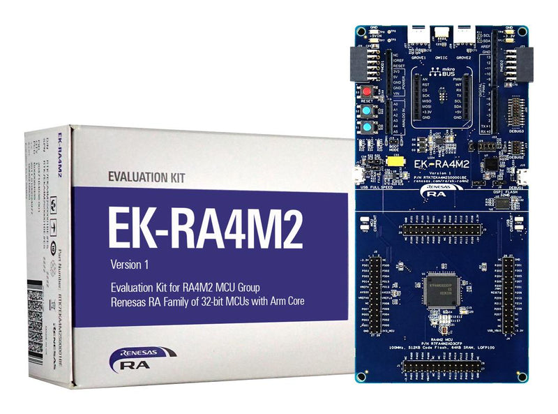 Renesas RTK7EKA4M2S00001BE RTK7EKA4M2S00001BE Evaluation Kit RA4M2 32bit ARM Cortex-M33 MCU