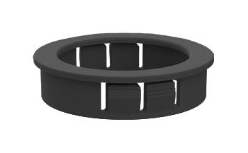 Essentra Components 22MP17522 22MP17522 Grommet Nylon 6 1.75" Black