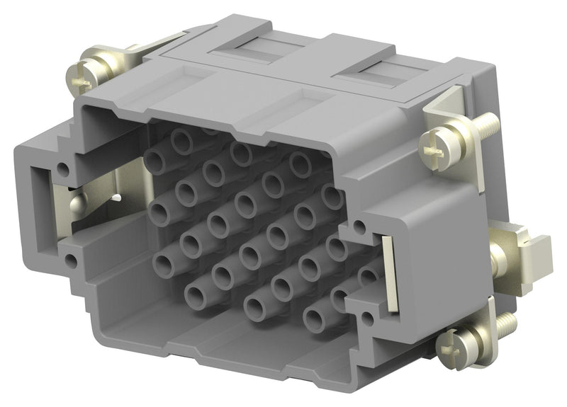 TE Connectivity T2050323101-007 Heavy Duty Connector Insert Heee Series 33 Contacts Plug Crimp Pin - Not Supplied