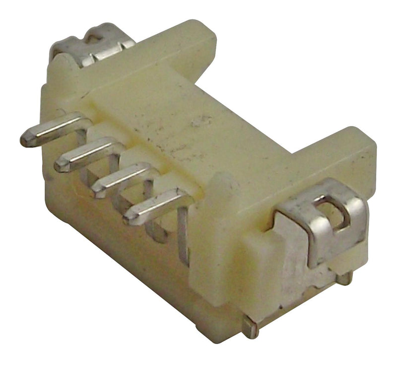 HIROSE(HRS) DF13-4P-1.25H Wire-To-Board Connector 1.25 mm 4 Contacts Header DF13 Series Surface Mount 1 Rows