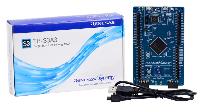 Renesas YSTBS3A3E10 Development Board Synergy S3A3 MCU Family Target Full Pin Access On Debugger