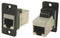 Cliff Electronic Components CP30620S In-Line Adapter RJ45 Adaptor Slim Feedthrough Jack 8 Ways