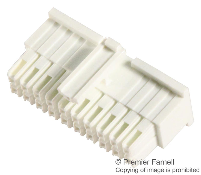 Samtec IPD1-10-D Connector Housing IPD1 Series Receptacle 20 Ways 2.54 mm