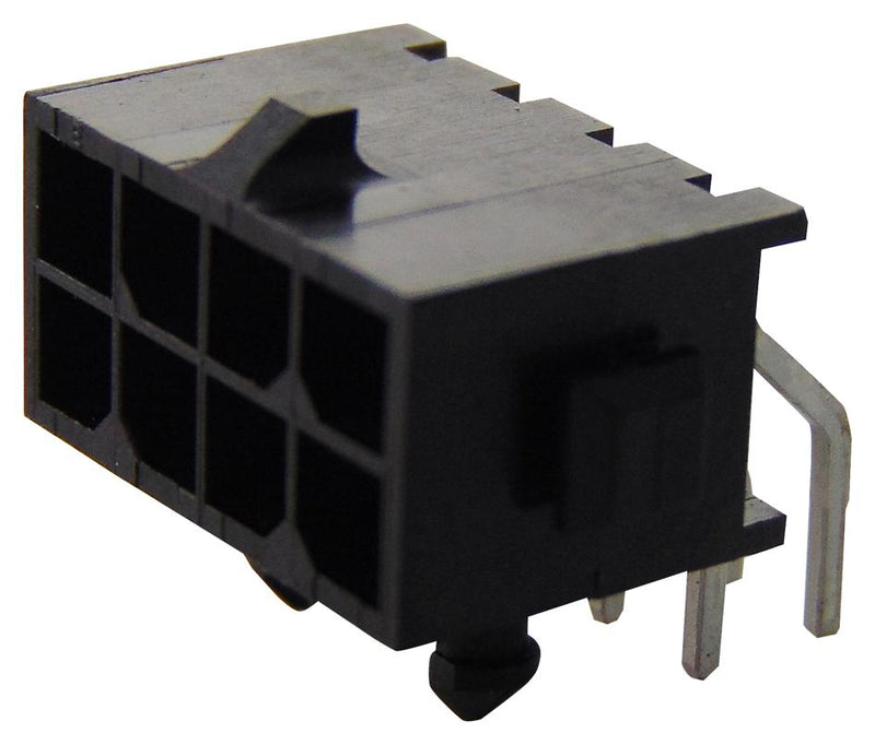 AMP - TE Connectivity 3-794618-8 3-794618-8 Pin Header Right Angle Wire-to-Board 3 mm 2 Rows 8 Contacts Through Hole