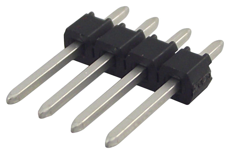 Molex 90120-0124 Board-To-Board Connector 2.54 mm 4 Contacts Header C-Grid III 90120 Series Through Hole