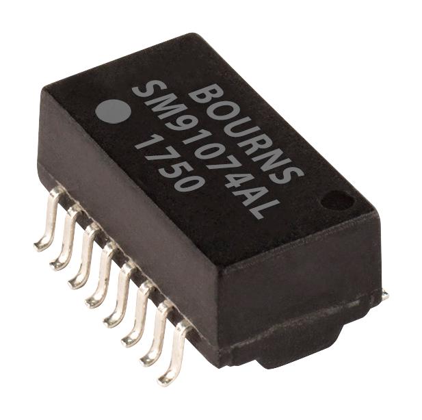 Bourns SM91074ALE Transformer 350 &micro;H 1:1 Turn Ratio Surface Mount SM910 Series