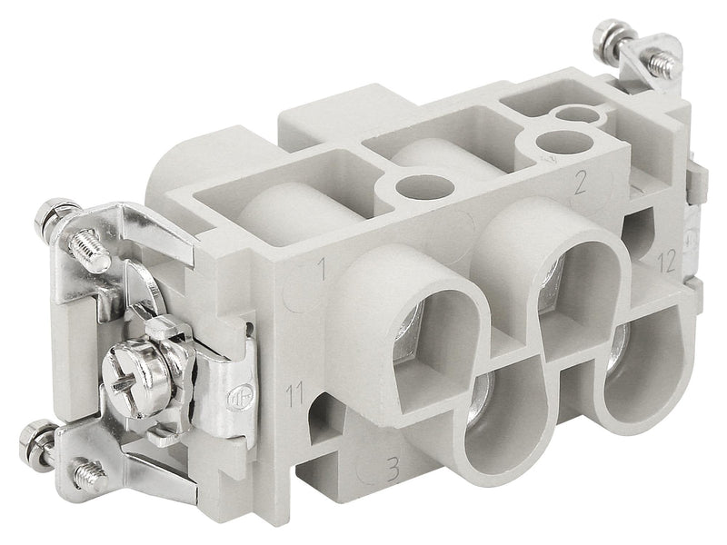 Multicomp PRO MP009596 Heavy Duty Connector Combination MP-HK Inserts Insert 4+PE Contacts 16B Receptacle