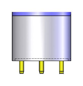 Amphenol SGX Sensortech EC4-2000-SO2 Industrial Sensor SO2 2000PPM TH