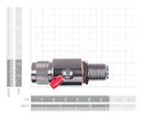 Seeed Studio 306050590 RF / Coaxial Adapter Lighting Arrestor N Plug Jack Straight 50 ohm New