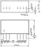 Traco Power TMR 3-4811WI TMR 3-4811WI Isolated Through Hole DC/DC Converter ITE 4:1 3 W 1 Output 5 V 600 mA