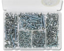 Roebuck RMS2 RMS2 BZP Pan Head Machine Screw Assortment Pack 800 Piece