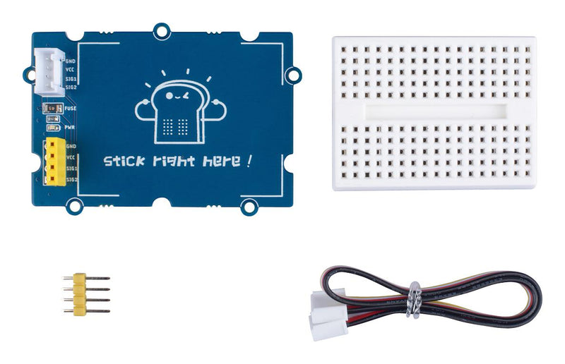 Seeed Studio 103020232 Breadboard With Cable &amp; 4 Pin Header 35mm x 47mm 8.5mm