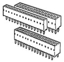 Amphenol Communications Solutions 75915-303LF 75915-303LF PCB Receptacle Board-to-Board 2.54 mm 1 Rows 3 Contacts Through Hole Mount Dubbox 75915