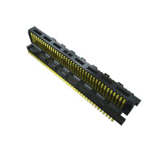 Samtec ST4-30-2.50-L-D-P-TR Mezzanine Connector Header 0.4 mm 2 Rows 60 Contacts Surface Mount Phosphor Bronze