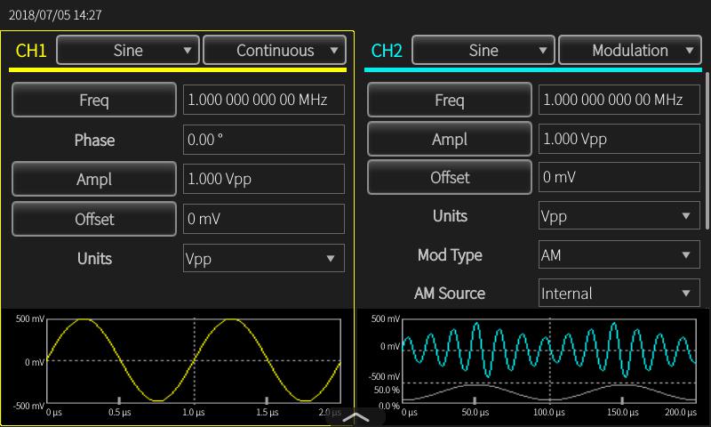 Tektronix AFG31101 Signal Generator ARB/Function 100 MHz 1 Channel AFG31000 Series