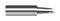 Multicomp PRO MP000019 Soldering TIP Chisel 1.2MM