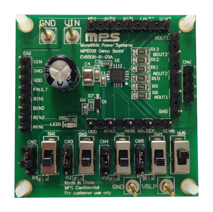 Monolithic Power Systems (MPS) EV6508-R-00A EV6508-R-00A Evaluation Board MP6508GR Management Motor Driver Stepper - Bipolar